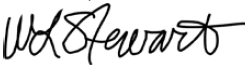 Bill Stewart signature